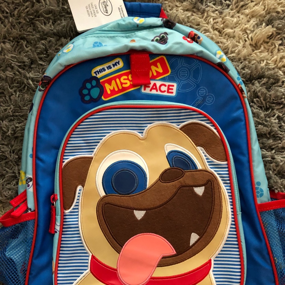 Disney puppy dog pals backpack